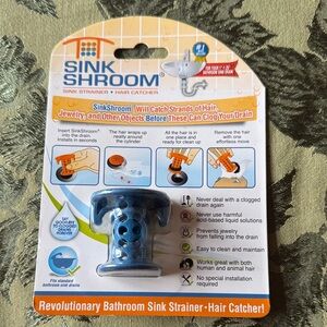 Sink Shroom Hair Catcher - keep your drain clear!